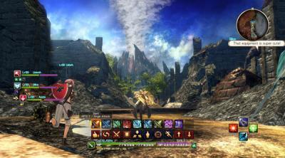 Screenshot of Sword Art Online: Hollow Realization