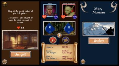 Screenshot of Swords and Adventures