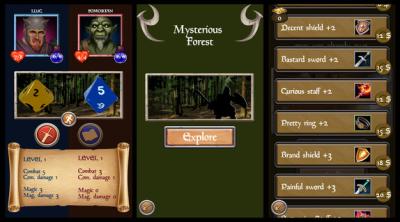 Screenshot of Swords and Adventures