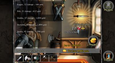 Screenshot of Swords and Sandals 2 Redux: Maximus Edition