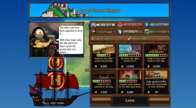 Screenshot of Swords and Sandals Pirates