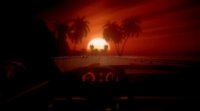 Screenshot of Synthwave Driver