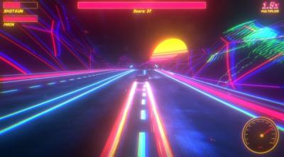 Screenshot of Synthwave FURY