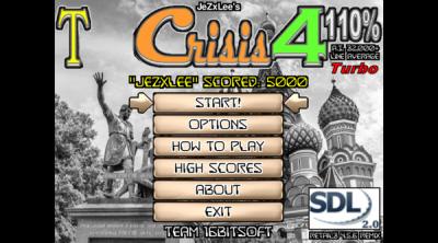 Screenshot of T-Crisis 4 110 A.I. Turbo Remixa Tetris