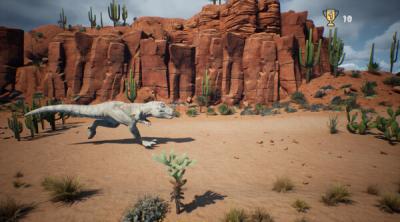 Screenshot of T-Rex Dinosaur Game