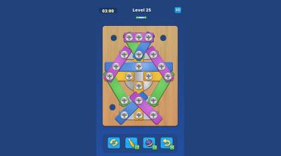 Screenshot of Take Off Bolts: Screw Puzzle