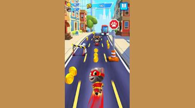 Screenshot of Talking Tom Hero Dash