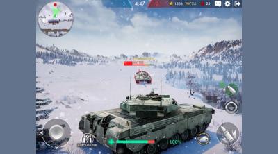 Screenshot of Tank Warfare: PvP Battle Game