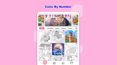 Screenshot of Tap Color Pro: Color By Number
