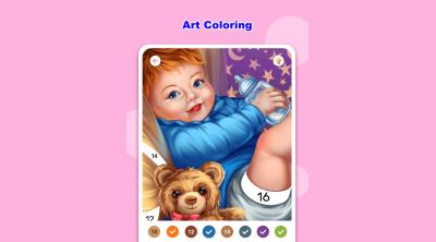 Screenshot of Tap Color Pro: Color By Number