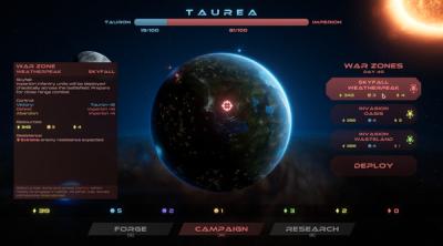 Screenshot of Taur