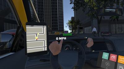 Screenshot of Taxi Driver Life VR