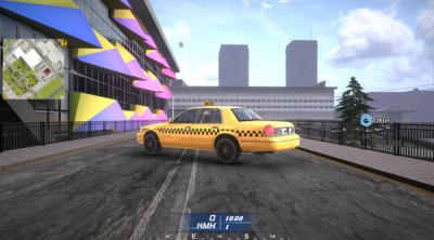 Capture d'écran de Taxi Simulator in City