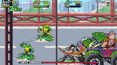 Capture d'écran de Teenage Mutant Ninja Turtles: Shredder's Revenge - Dimens...