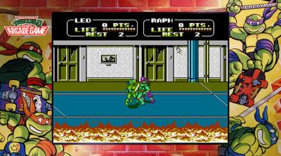 Capture d'écran de Teenage Mutant Ninja Turtles: The Cowabunga Collection
