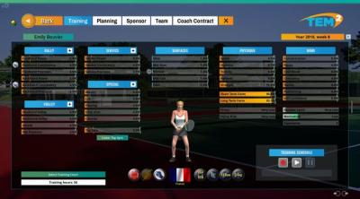 Capture d'écran de Tennis Elbow Manager 2
