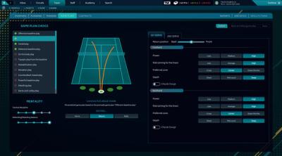 Screenshot of Tennis Manager 2021