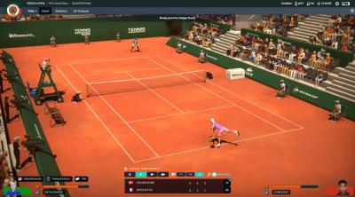 Capture d'écran de Tennis Manager 2022