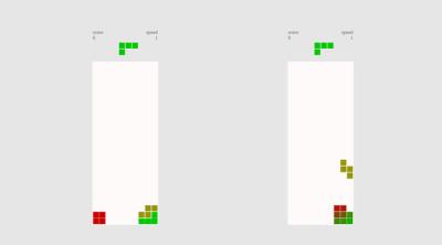 Screenshot of Tetris for Two