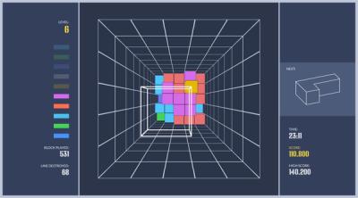 Screenshot of TETRIX 3D