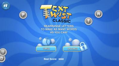 Screenshot of Text Twist Classic