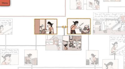 Screenshot of The Beyond: An Interactive Comic Book