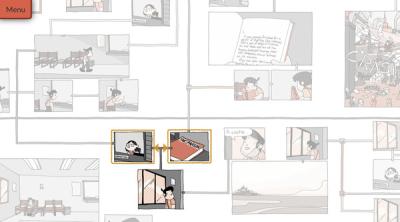 Screenshot of The Beyond: An Interactive Comic Book