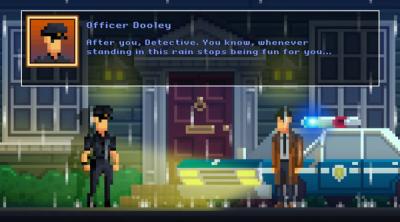 Capture d'écran de The Darkside Detective Duology