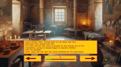 Screenshot of The drawing of the Gospels