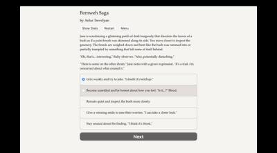 Screenshot of The Fernweh Saga: Book One