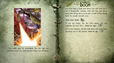 Capture d'écran de The Forest of Doom Standalone