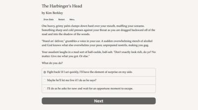 Screenshot of The Harbinger's Head