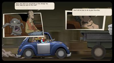 Capture d'écran de The Interactive Adventures of Dog Mendonca and Pizza Boy