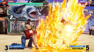 Screenshot of THE KING OF FIGHTERS XV
