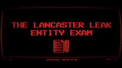 Logo of The Lancaster Leak - Entity Exam