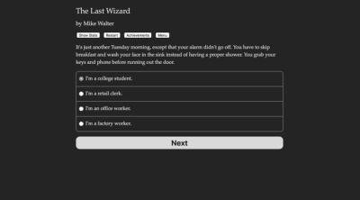 Screenshot of The Last Wizard