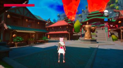 Screenshot of the legend of tomoko