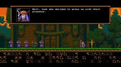 Screenshot of The Messenger