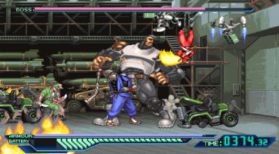 Screenshot of The Ninja Saviors: Return of the Warriors