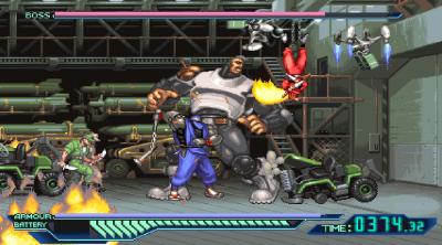 Screenshot of The Ninja Saviors: Return of the Warriors