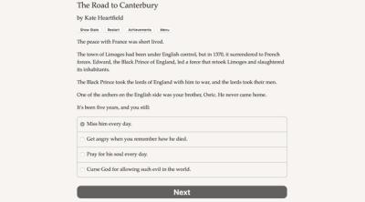 Screenshot of The Road to Canterbury