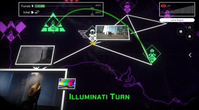 Screenshot of The Shadow Government Simulator