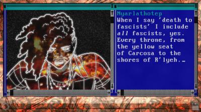 Screenshot of The Shadow Over Cyberspace