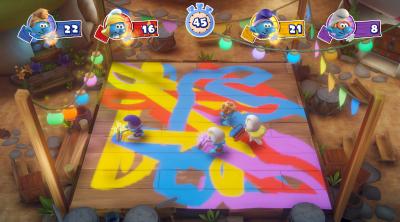 Screenshot of The Smurfs Village Party