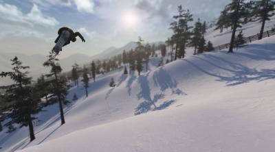 Screenshot of The Snowboard Game