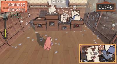 Screenshot of The Super Pie Throwing