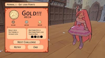 Screenshot of The Super Pie Throwing