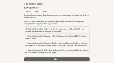 Screenshot of The Twelve Trials