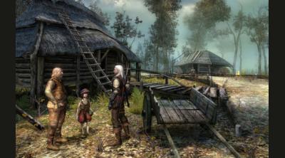 Capture d'écran de The Witcher