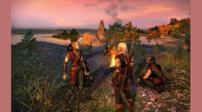 Capture d'écran de The Witcher